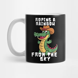 Crocodile With Cowboy Hat Mug